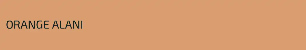 ORANGE ALANI